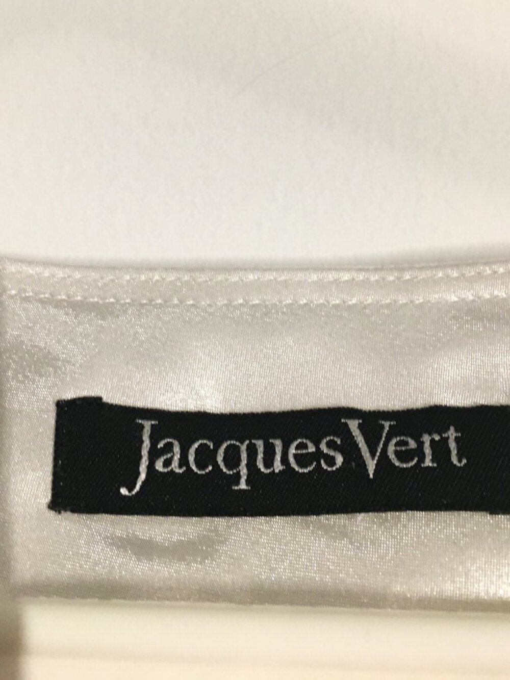 Jacques Vert white long sleeved top, size large - Picture 4 of 5